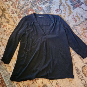 a.n.a. | black blouse | size s